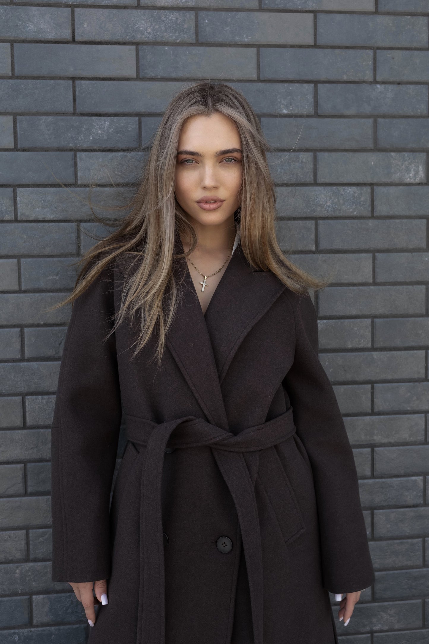 –Refined Wool Overcoat
