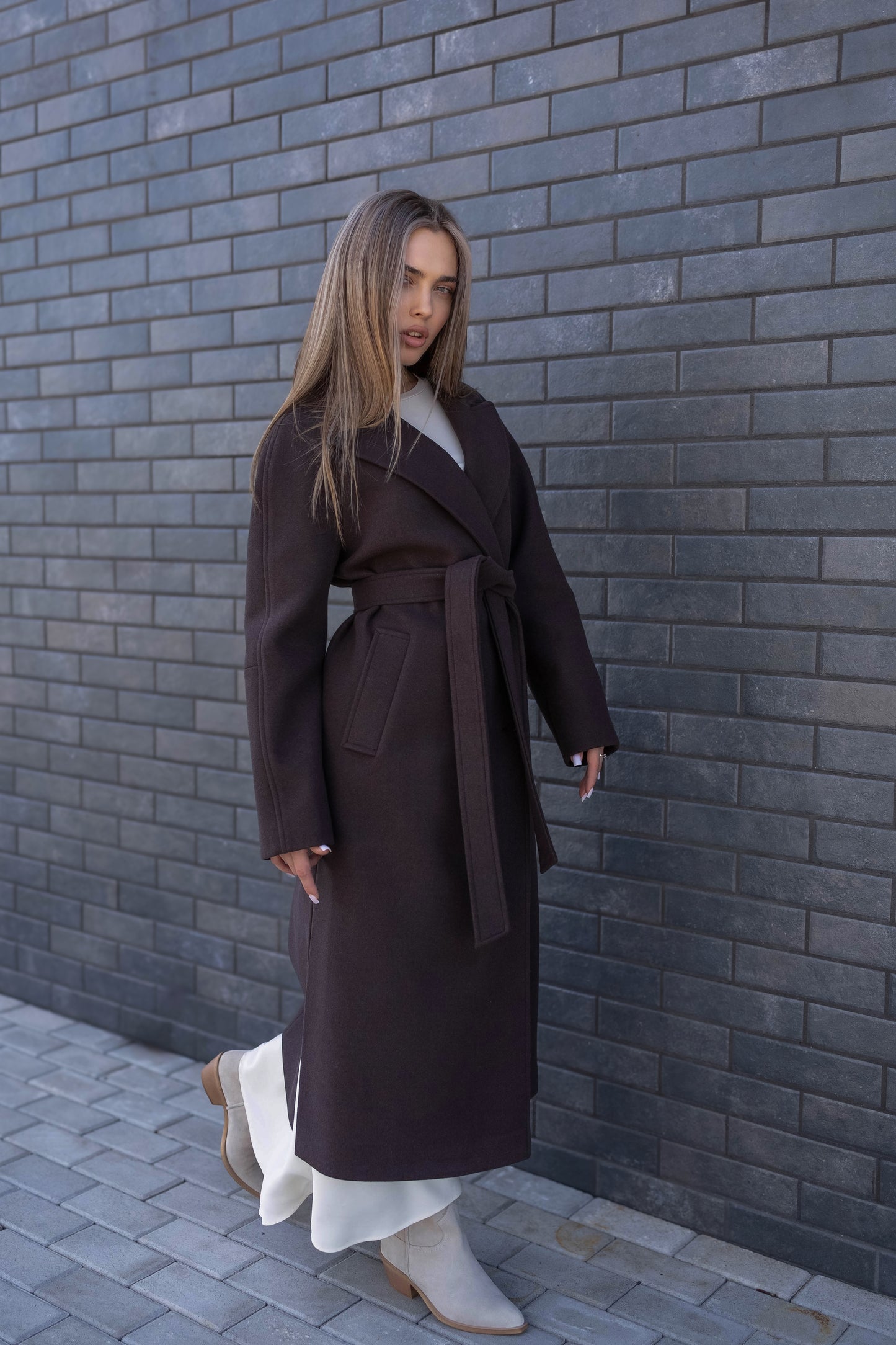 –Refined Wool Overcoat