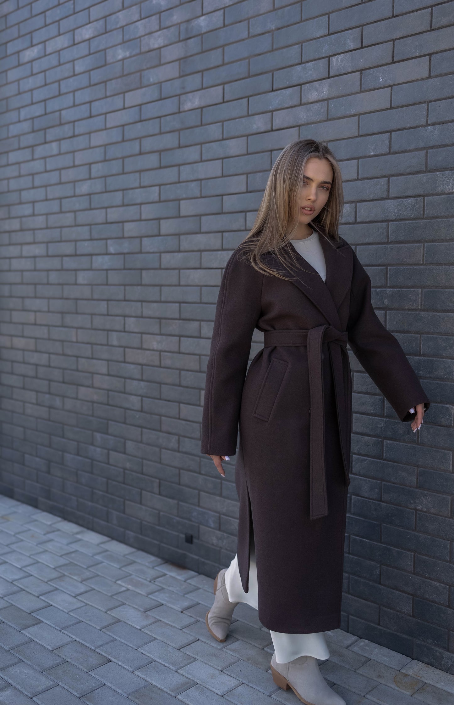 –Refined Wool Overcoat