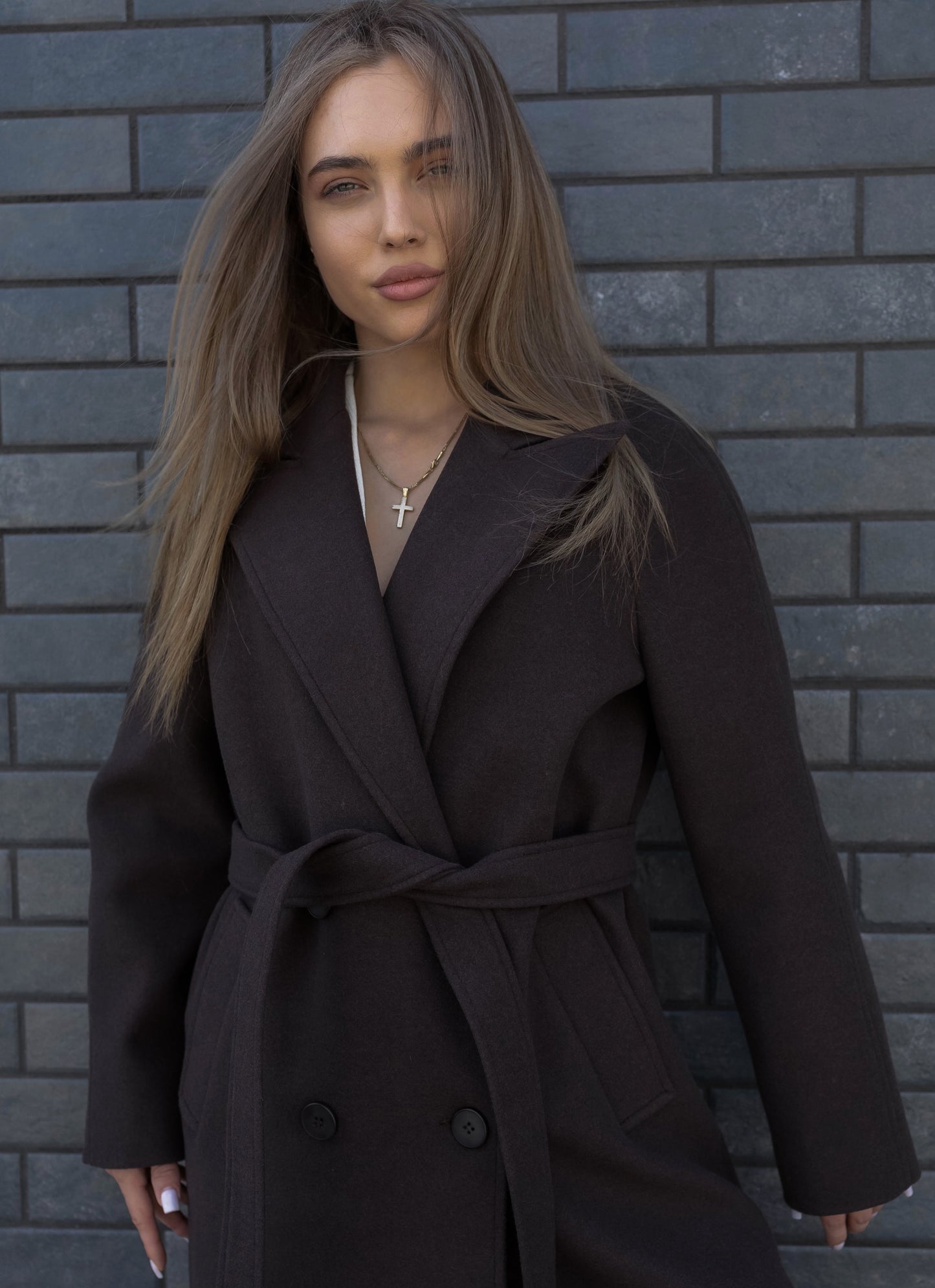 –Refined Wool Overcoat