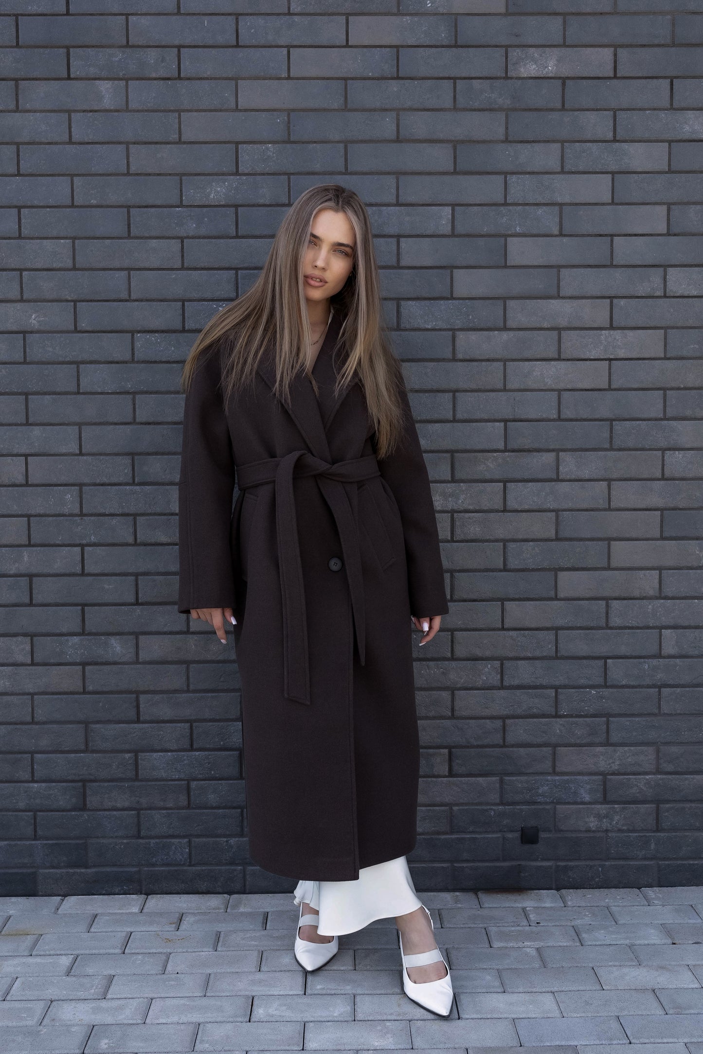 –Refined Wool Overcoat