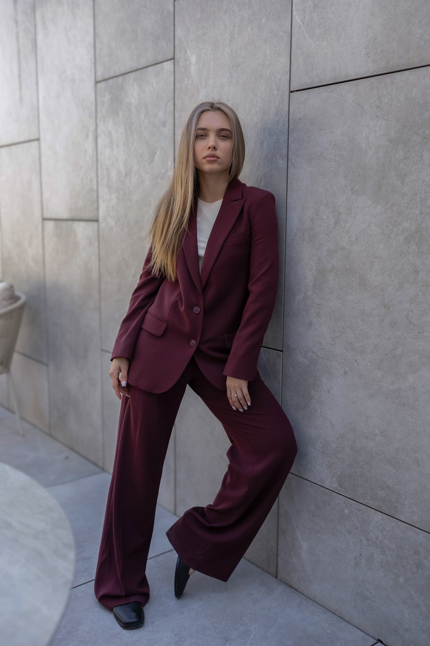 –Contoured Elegance Suit