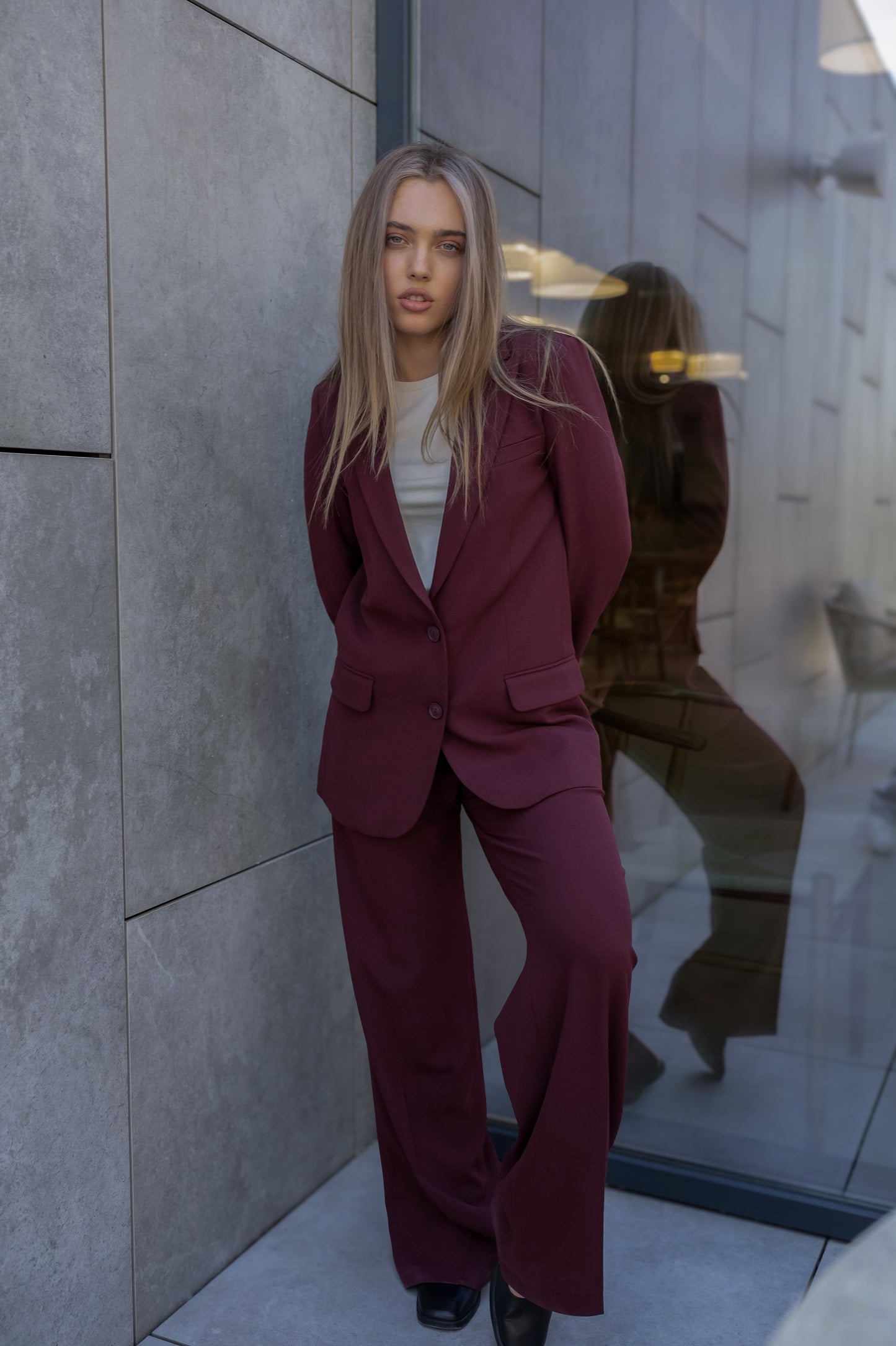 –Contoured Elegance Suit