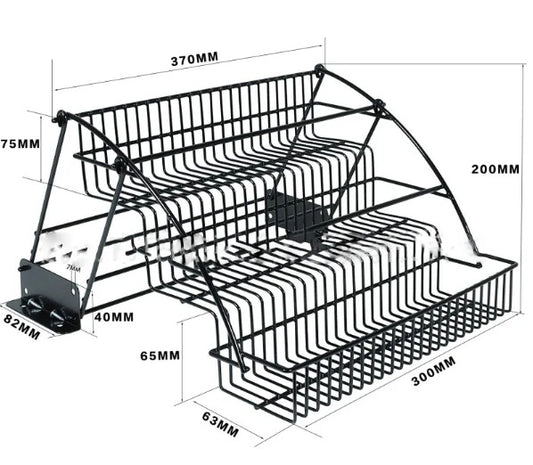 Retractable Kitchen Storage Organizer