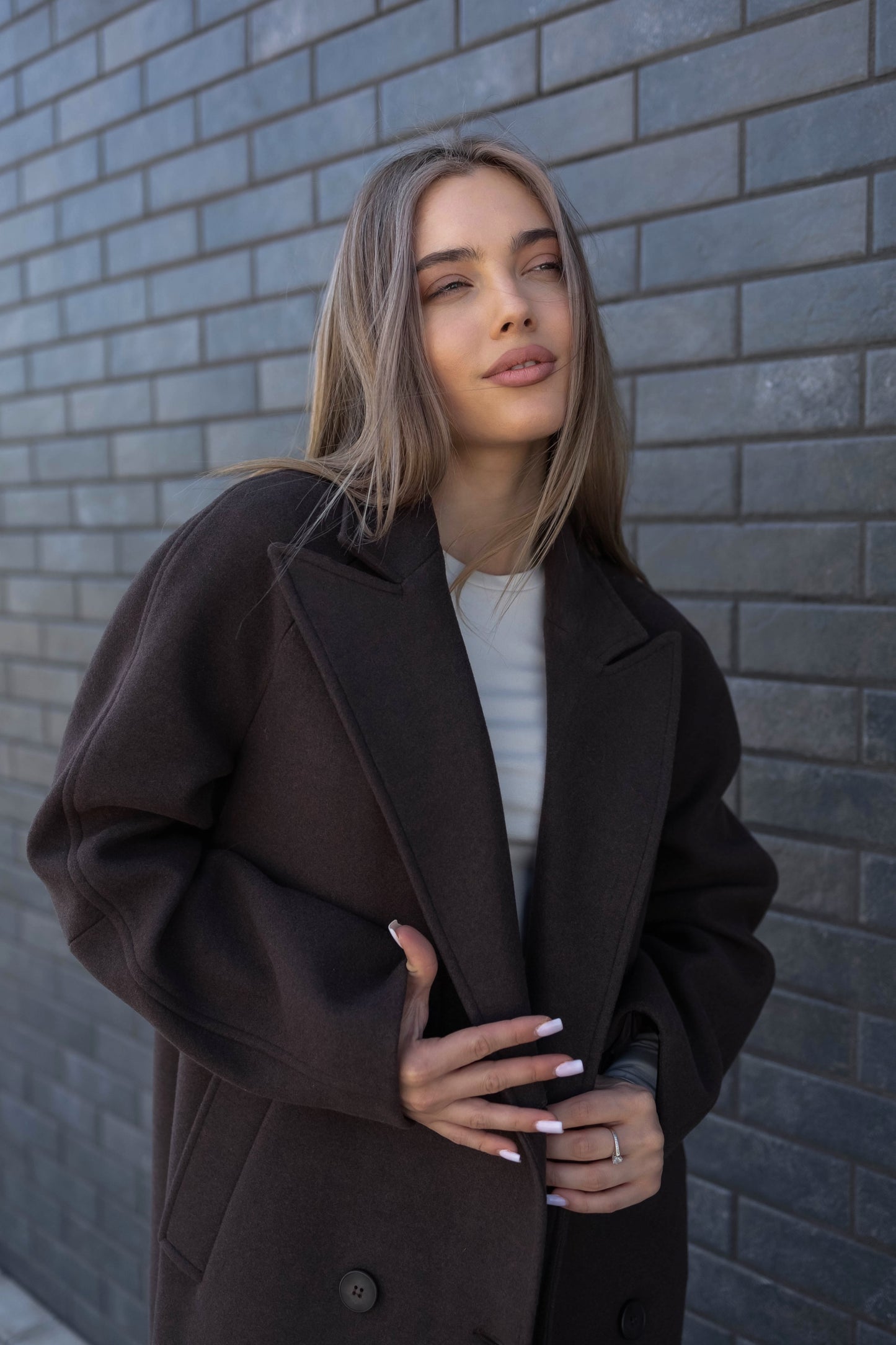 –Refined Wool Overcoat