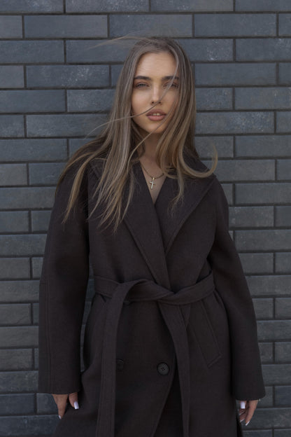 –Refined Wool Overcoat