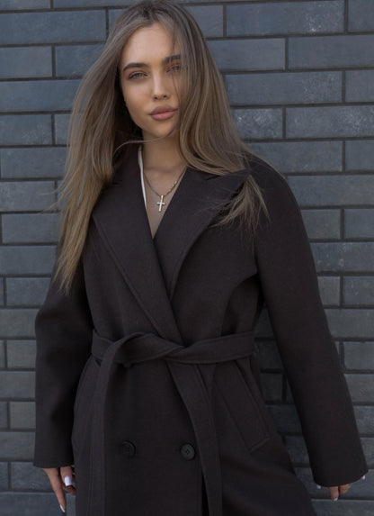 –Refined Wool Overcoat